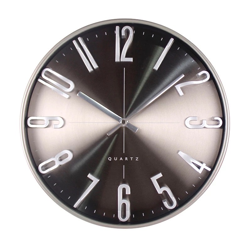 Silent Nordic Plastic Wall Clock